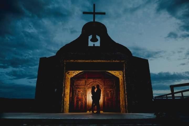 Hotel Hacienda Las Marias Meoqui エクステリア 写真
